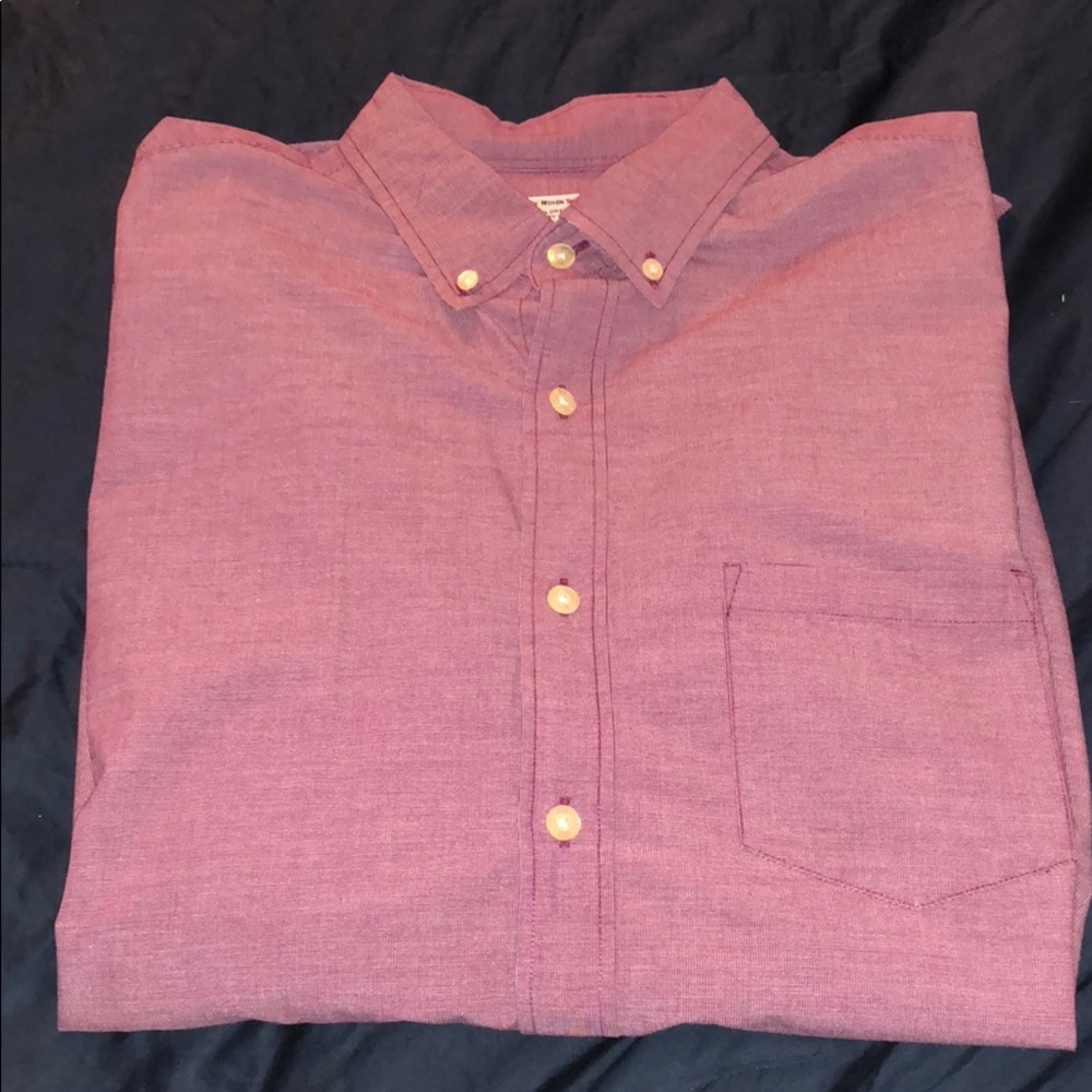 Maroon Collared shirt